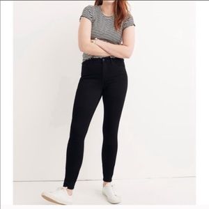 Madewell roadtripper Black Skinny Jeans 29